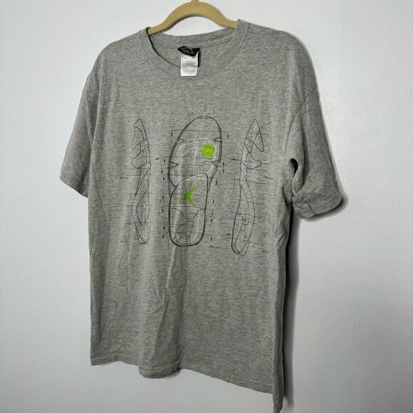 Nike Air Jordan 14 Retro Soul Of XIV Blueprint 20th Anniversary T-Shirt 2005 - Picture 2 of 7